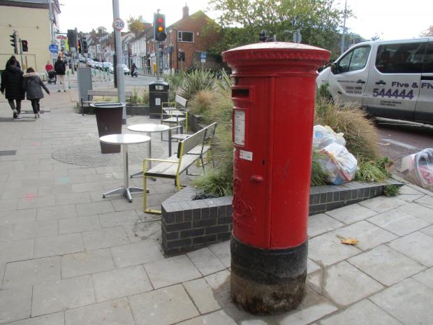 Gazette: Edward VII postbox Middleborough COlchester